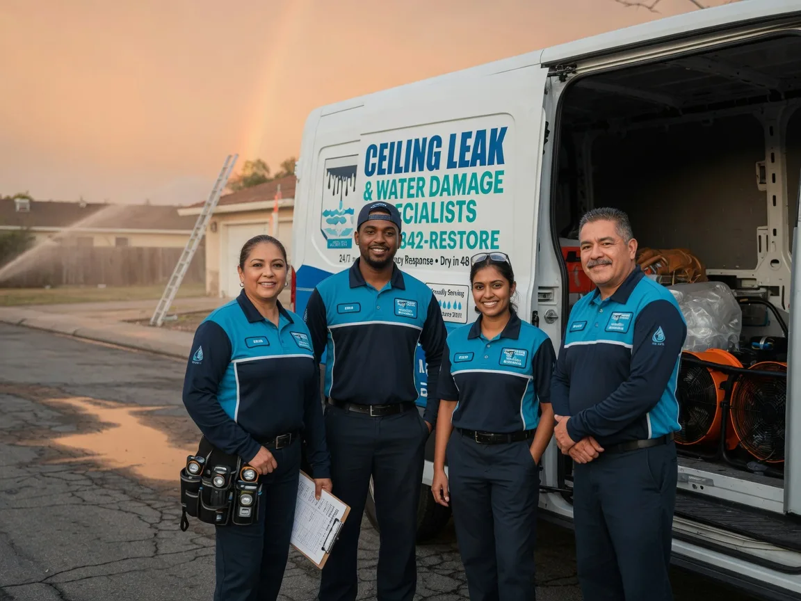 Ceiling Leak Cleanup company in Mountainhome, PA